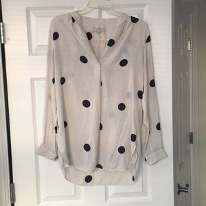 Loft Polka Dot Blouse